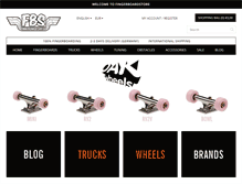 Tablet Screenshot of fingerboardstore.de